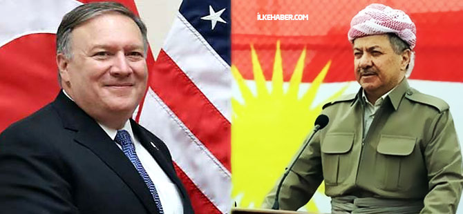 Mesud Barzani, Pompeo ile görüştü