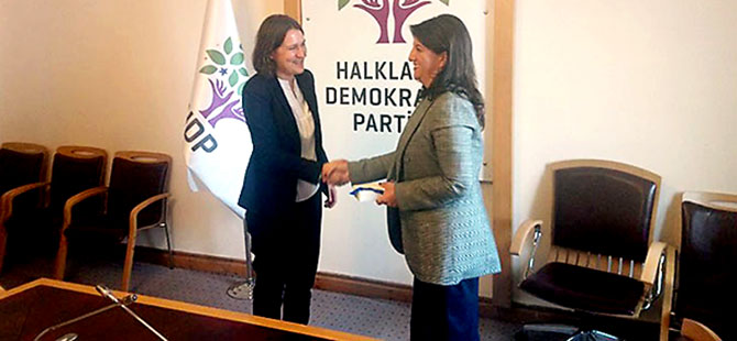 AP Raportörü Kati Piri’den HDP’ye ziyaret