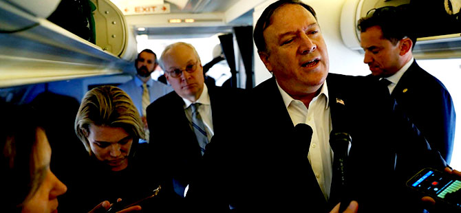 Pompeo: 'Türkler'in, İran'dan daha az petrol almasını isteriz'