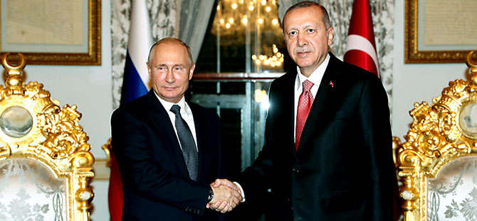 Erdoğan ile Putin bir araya geldi