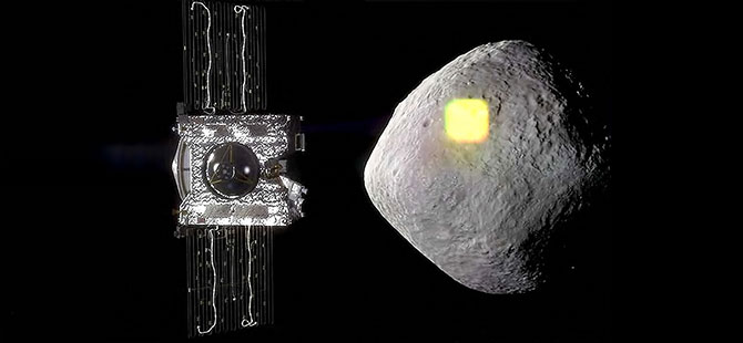 NASA uzay aracı gök taşında su kalıntıları buldu