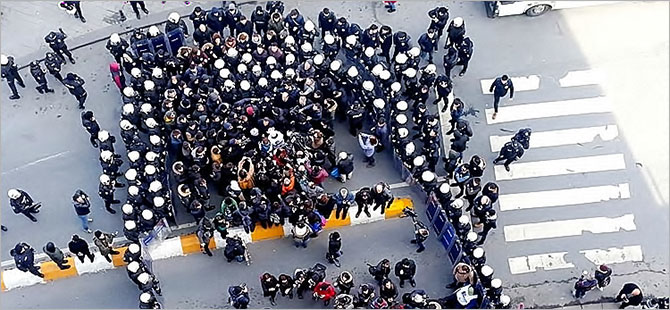 HDP’nin Taksim yürüyüşüne polis engeli