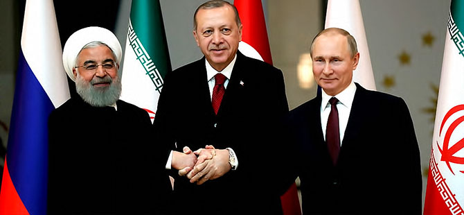 Erdoğan, Putin ve Ruhani Video konferansla Suriye'yi konuşacak