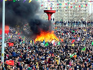 Diyarbakır’da Newroz çoşkusu