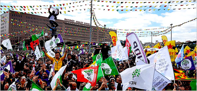 İstanbul'da Newroz kutlaması