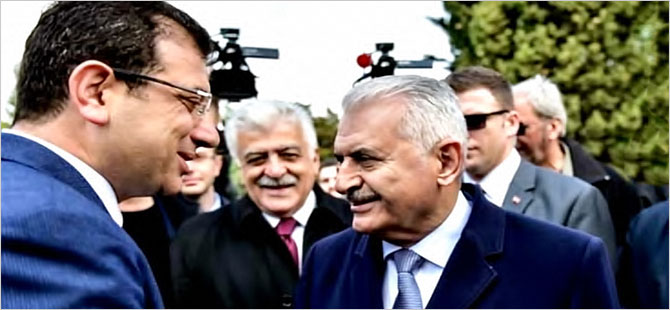 İmamoğlu ve Yıldırım seçimden sonra ilk kez karşılaştılar