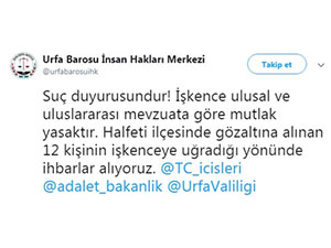 Urfa Halfeti'de işkence iddiaları