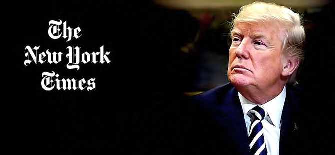 Trump'tan New York Times'a 'ihanet' suçlaması