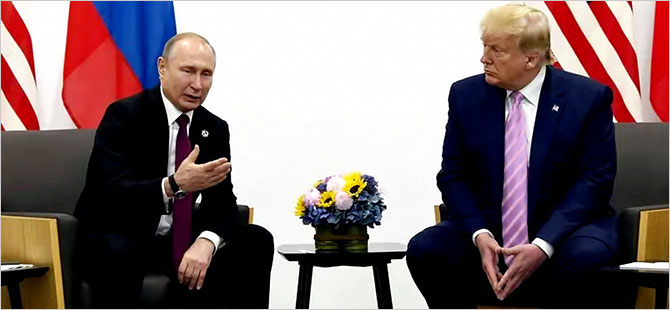 Putin ve Trump G20'de görüştü