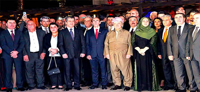 Mesud Barzani Fransa Ulusal Günü'ne katıldı