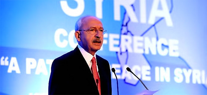 Kılıçdaroğlu: Türkiye’nin Suriye’de sürdürdüğü terörle mücadele meşru