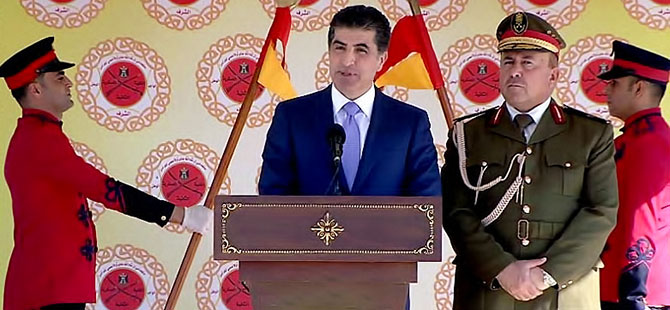 Neçirvan Barzani: Ulusal bir askeri güce ihtiyaç var