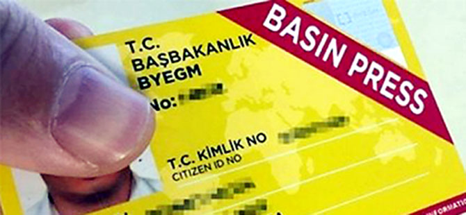 1371 gazetecinin basın kartı yenilenmedi