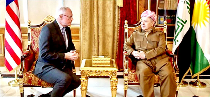 Jeffrey: Barzani’nin fikir ve desteğine ihtiyaç duyuyoruz