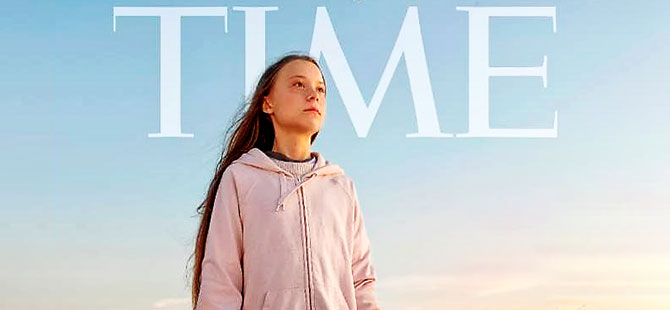 TIME yılın kişisini seçti: 16 yaşındaki iklim aktivisti Greta Thunberg