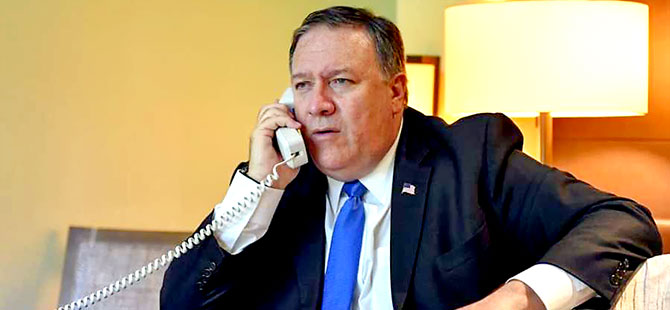 Pompeo, Abdulmehdi ve Stoltenberg ile görüştü