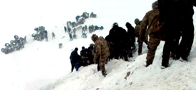 Van’da çığ faciası: En az 38 kişi hayatını kaybetti