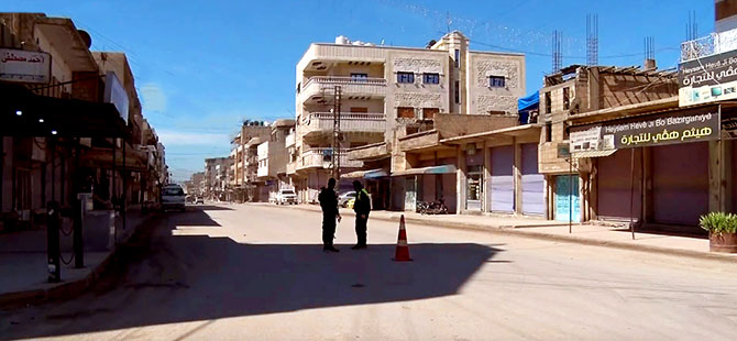 Rojava’da sokağa çıkma yasağı 2. gününde