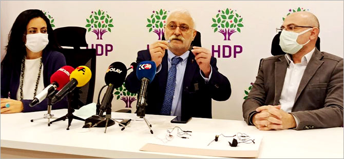 HDP İstanbul il binasında 4 adet “böcek” bulundu