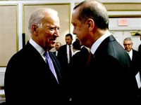 Erdoğan ABD Başkan Yardımcısı Biden'la görüştü