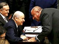 Bahçeli ve Türkeş'ten samimi görüntüler