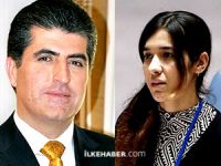 Neçirvan Barzani'den Nadiya Murad’a kutlama