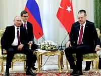 Erdoğan ile Putin 'Üçlü Zirve' öncesi bir araya geldi