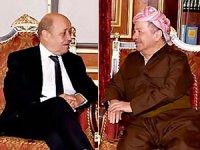 Mesud Barzani Fransız Dışişleri Bakanı’nı kabul etti